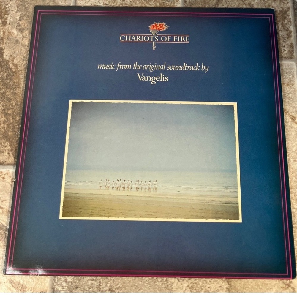 Vangelis Chariots of Fire Original Soundtrack Vinyl Record Polydor POLS 1026‎